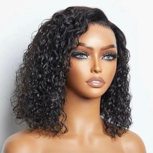 Water Curls HD Lace Frontal 100% Human Hair Wig Pre Plucked