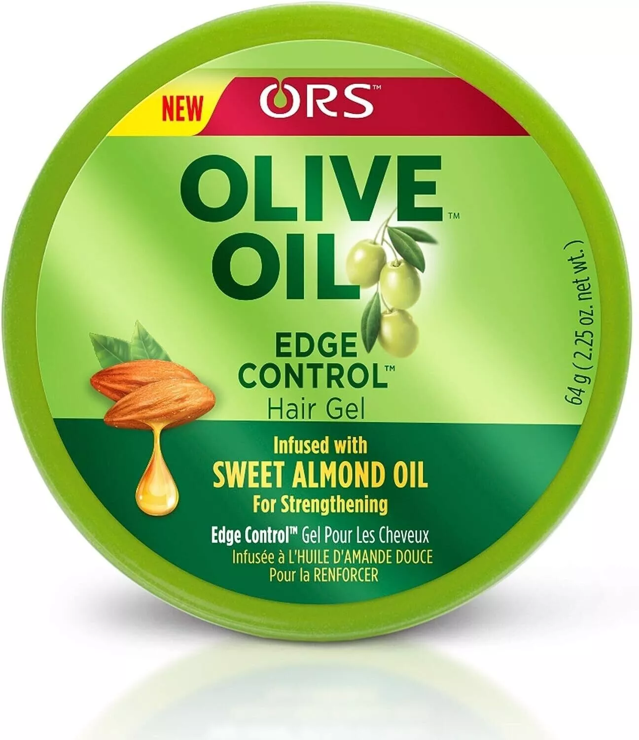 ORS Olive Oil Edge Control Hair Gel Infused with Almond Oil - Image 3