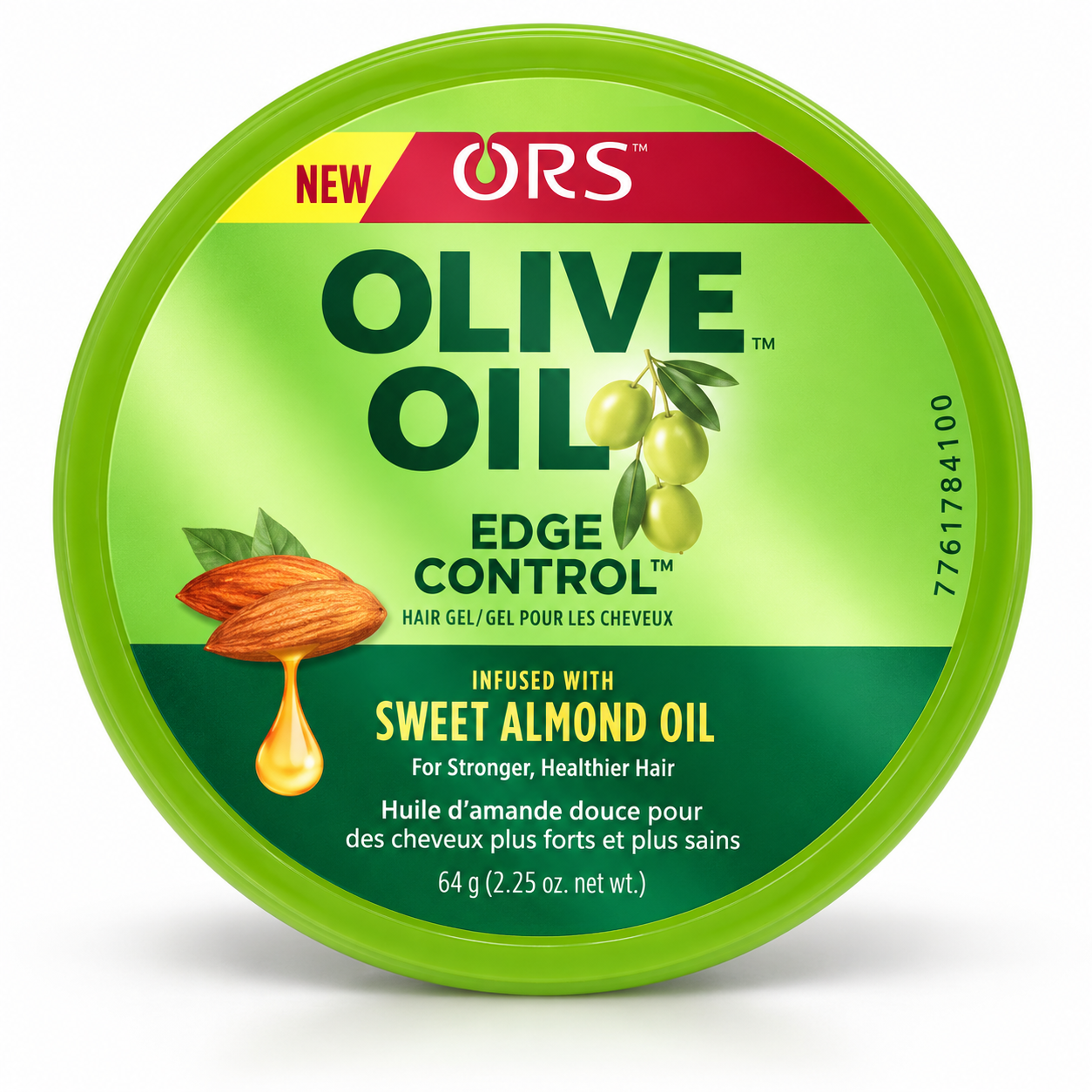 ORS Olive Oil Edge Control Hair Gel Infused with Almond Oil