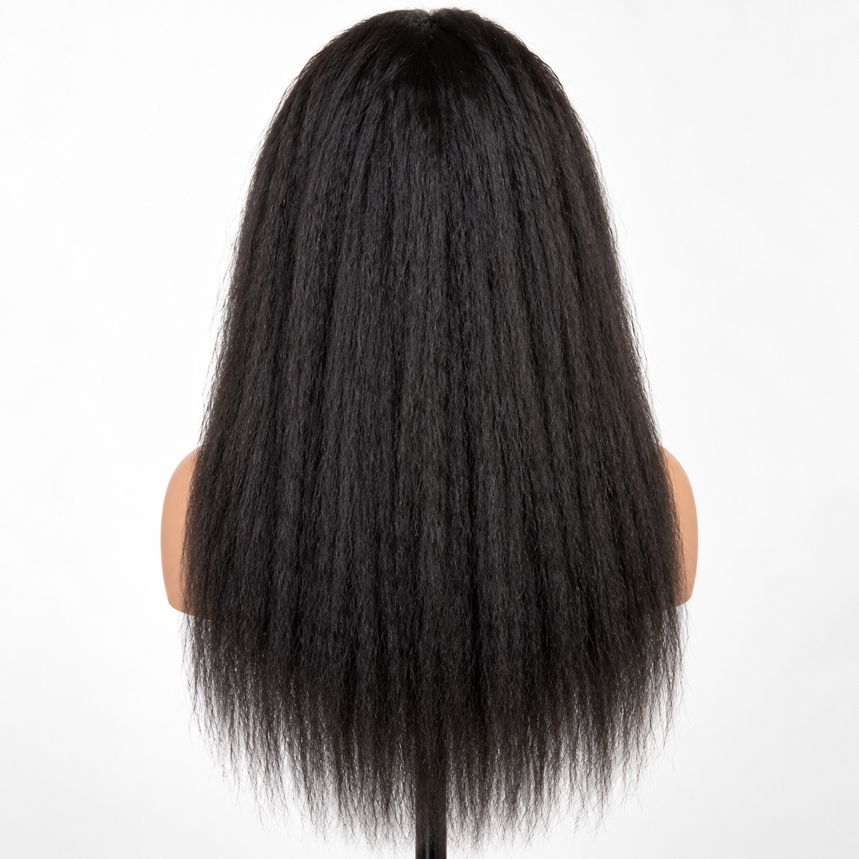 Straight Lace Frontal Kinky Wig
