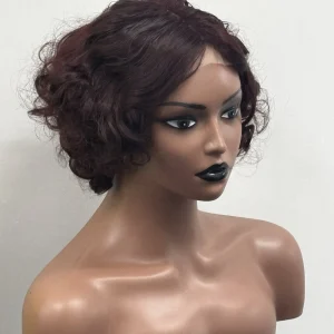 Short Wave Lace Front Wig
