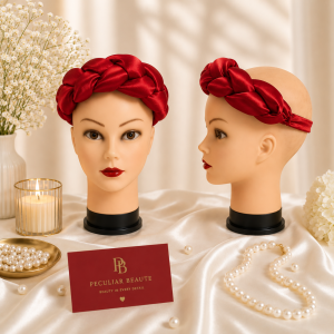 Elegant Satin Braided Headband