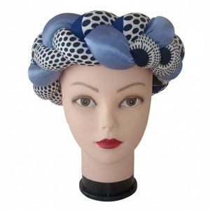 Silk-touch braided hairband