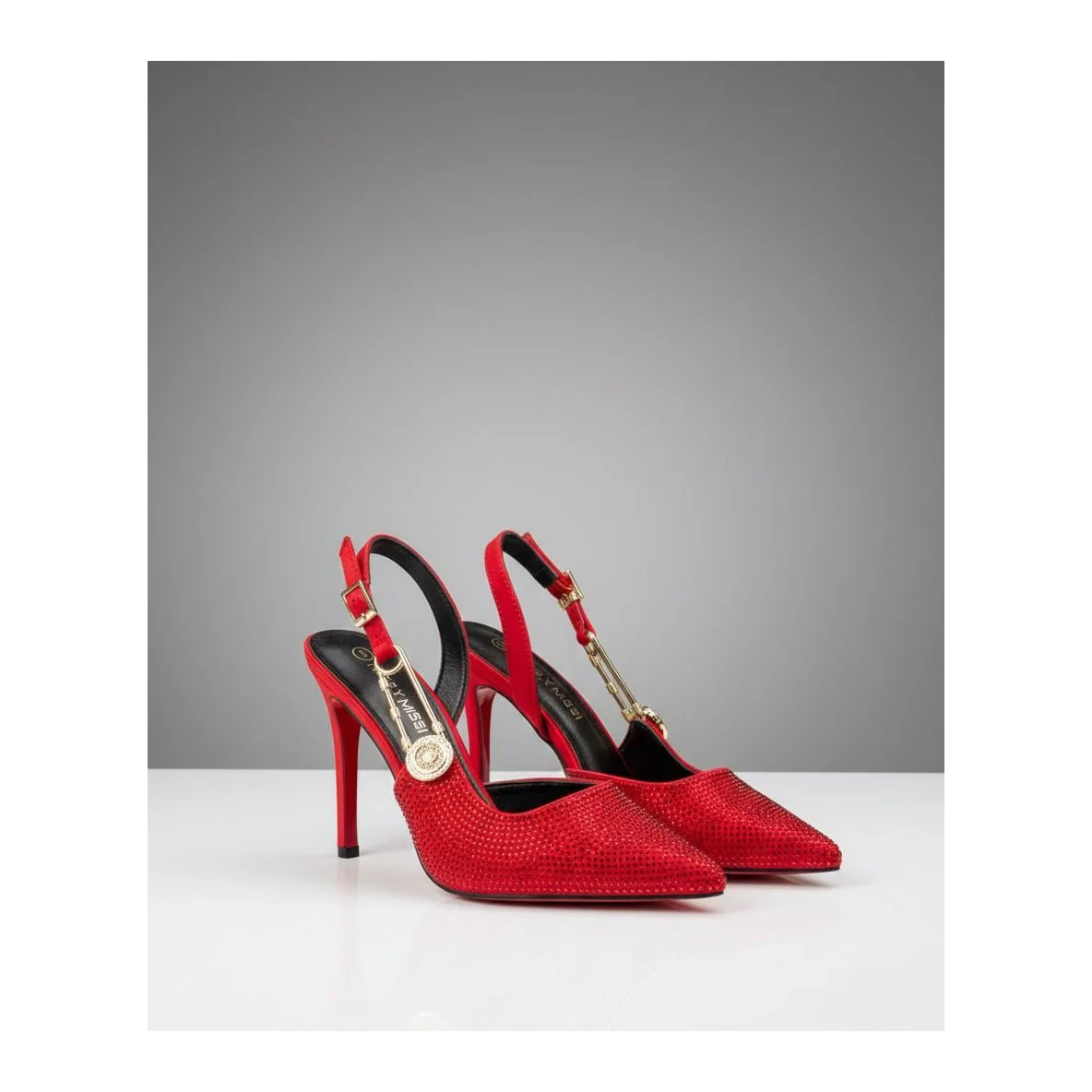 The Onyx Crystal Square-Toe Slide - Image 4