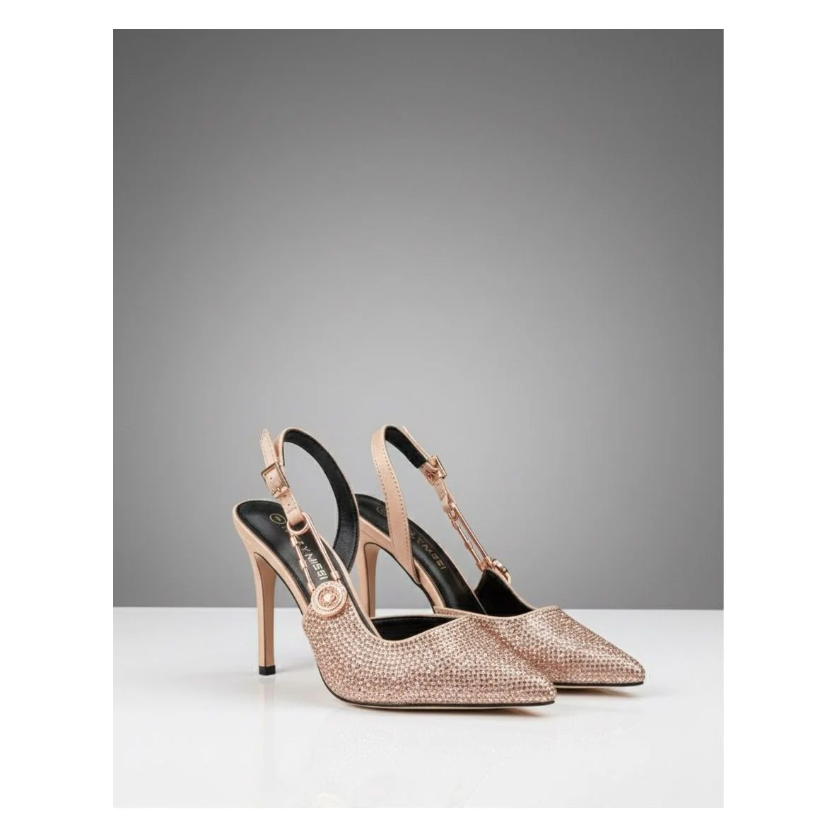The Onyx Crystal Square-Toe Slide - Image 3