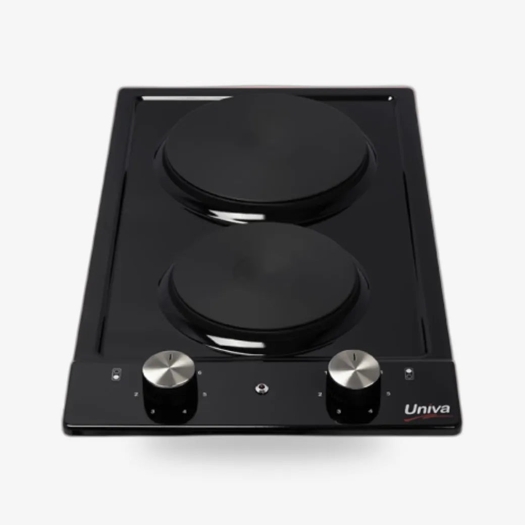 Univa — Domino Solid Hob — UDH02B - Image 2