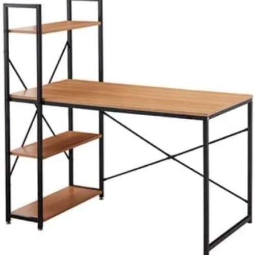 Generic 02 Solid Wood Workstation – Beige