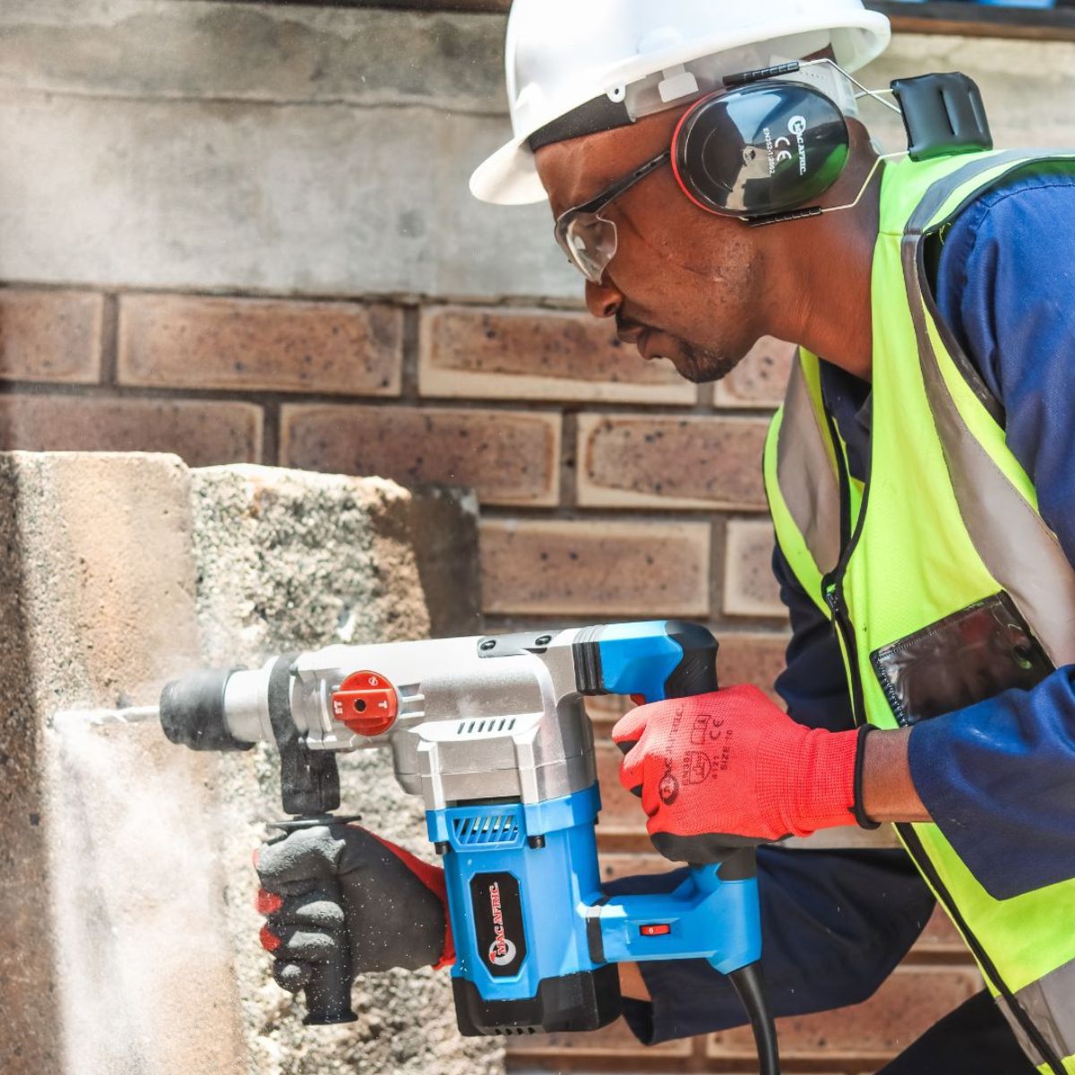 Mac Afric 1500W Rotary Hammer Drill SDS Plus (36K4-T) - Image 5