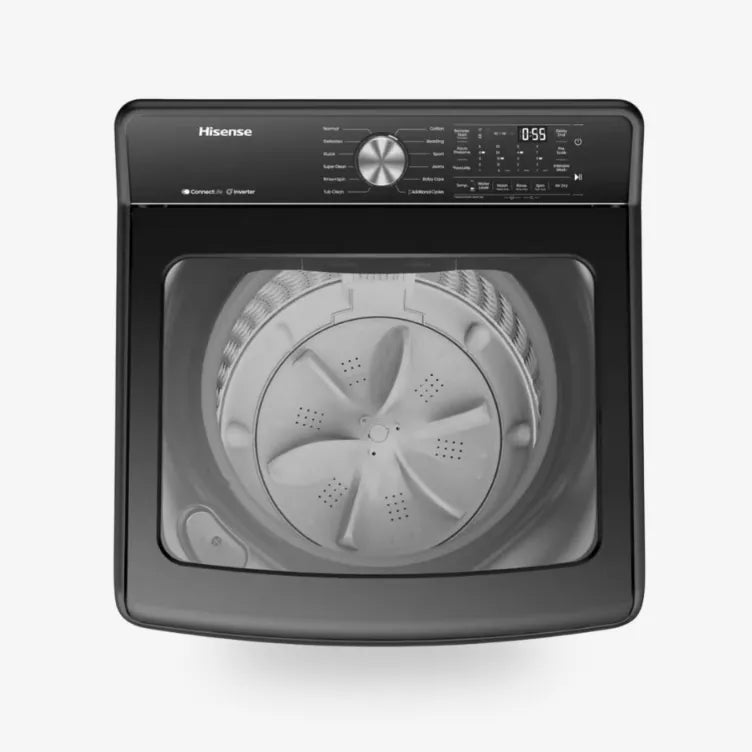 Hisense 18kg Top Loader Washing Machine — AWMAWT5T1825DT - Image 2