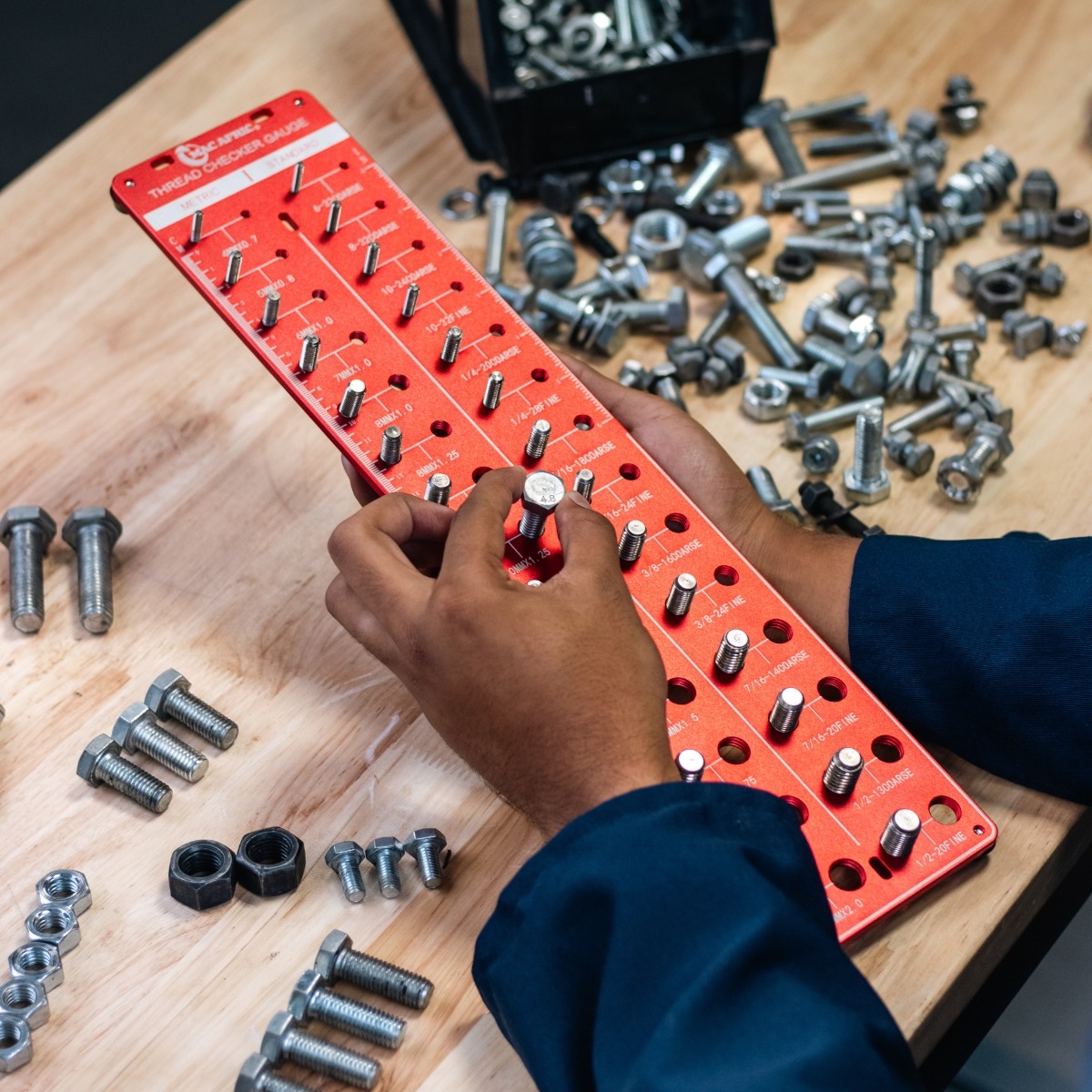 MAC AFRIC 28 Nut and Bolt Thread Checker - Image 2