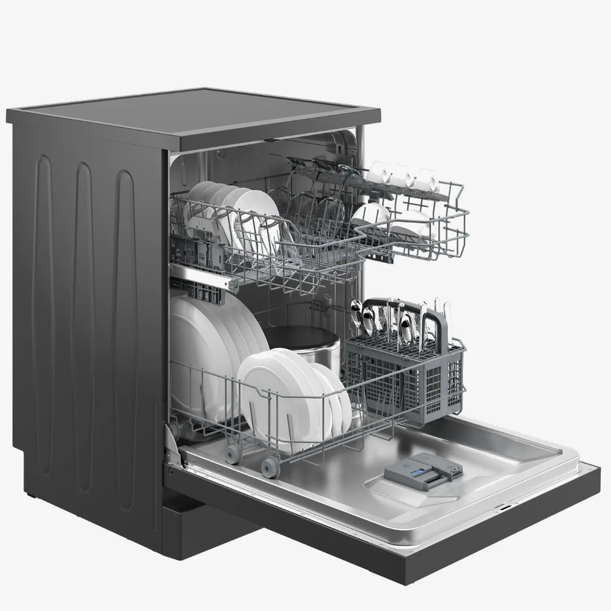Defy 13 Place Setting Dishwasher — Manhattan Grey — DDW242 - Image 2