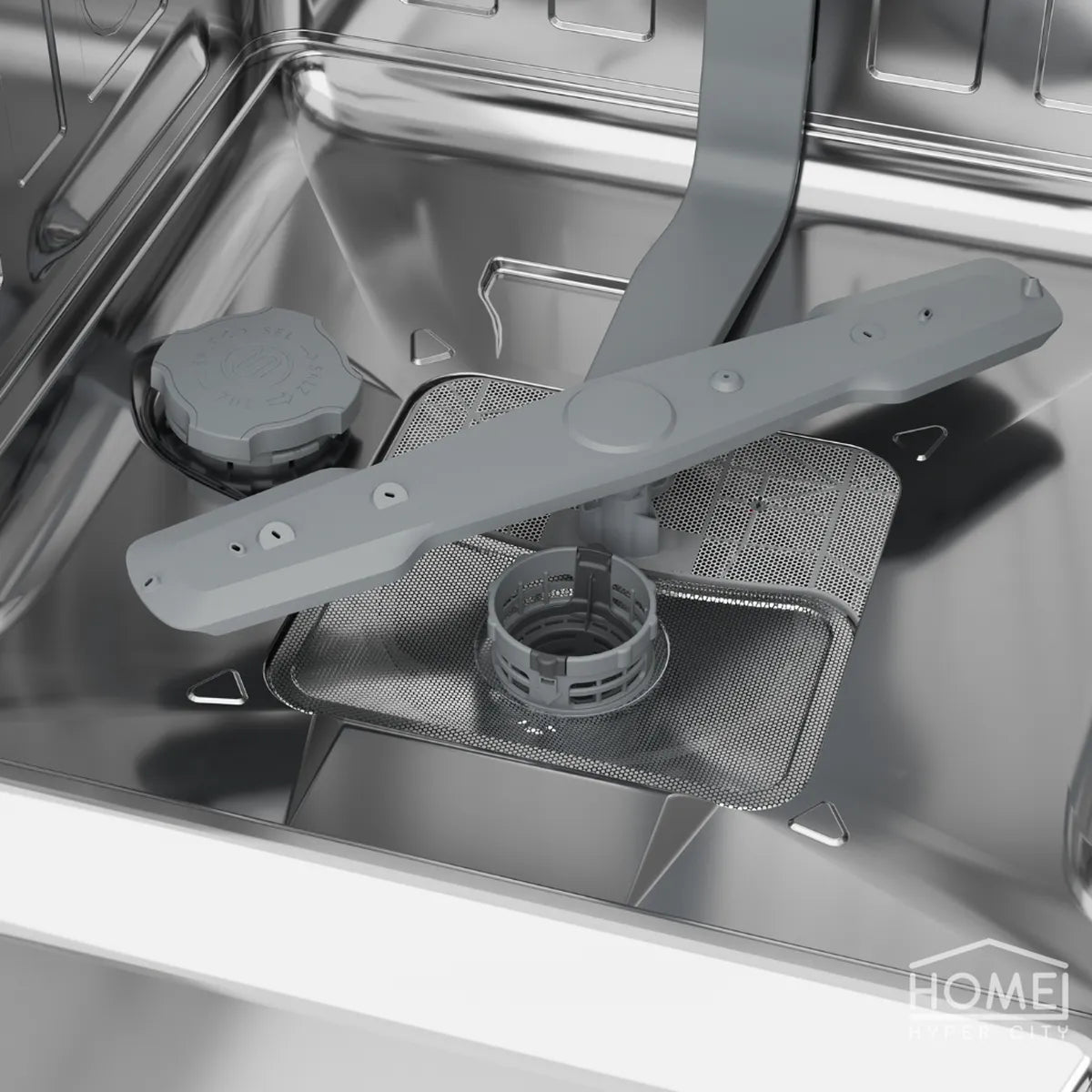 Defy 13 Place Setting Dishwasher — Manhattan Grey — DDW242 - Image 3