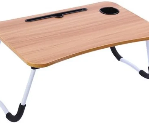 deals online Dmart Laptop Stand Desk for Bed & Sofa Office Table – brown