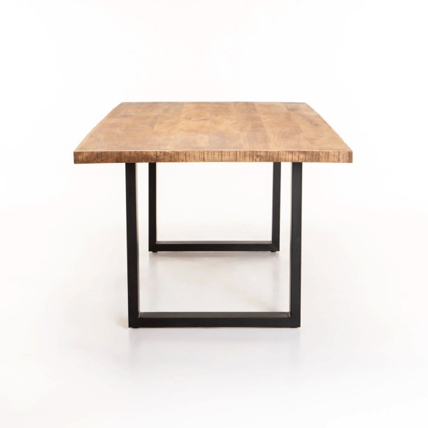 VIVIDITTO DF03009B - Funi 8 Seater Multipurpose Table – OAK - Image 3
