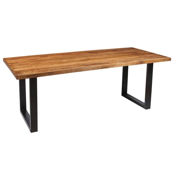 VIVIDITTO DF03009B - Funi 8 Seater Multipurpose Table – OAK - Image 2