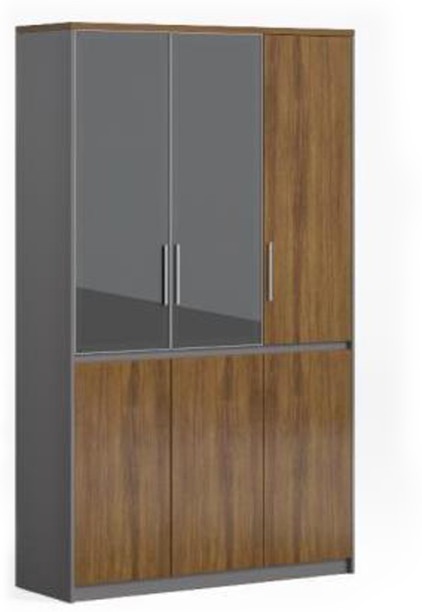 GOF Furniture Afton 2 Executive Desk, Leroy Office Chair & Arto 4 Storage Cabinet Conference Table – Ebony, Chair Included - Image 4