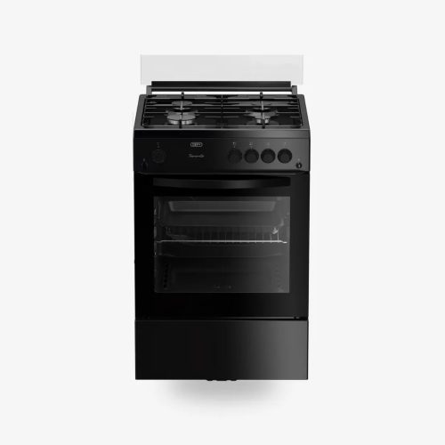 Defy 60cm Full Gas Freestanding Stove Black — DGS670