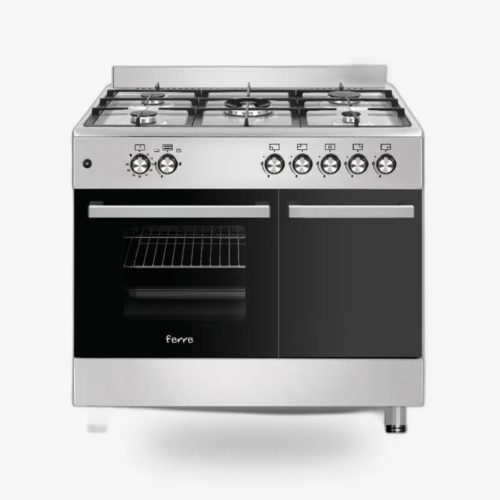 Ferre 5 Burner Free-Standing Gas Cooker with Wok — F9SG50G2.HI