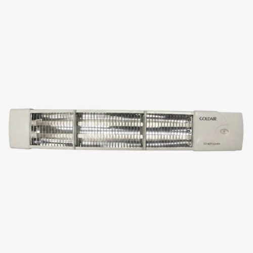 Goldair 2 Bar Wall Mountable Bathroom Heater — 1200W — White — 4296DB