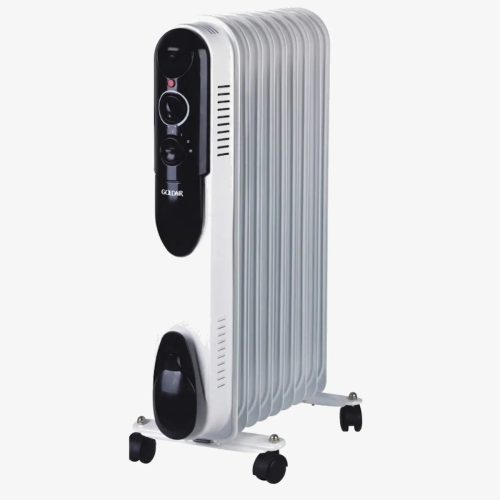 Goldair 9 Fin Slim Oil Heater — 2000W — White