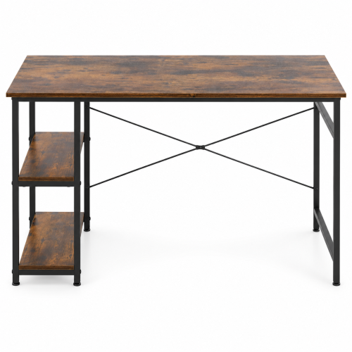 computer desk with Shelves