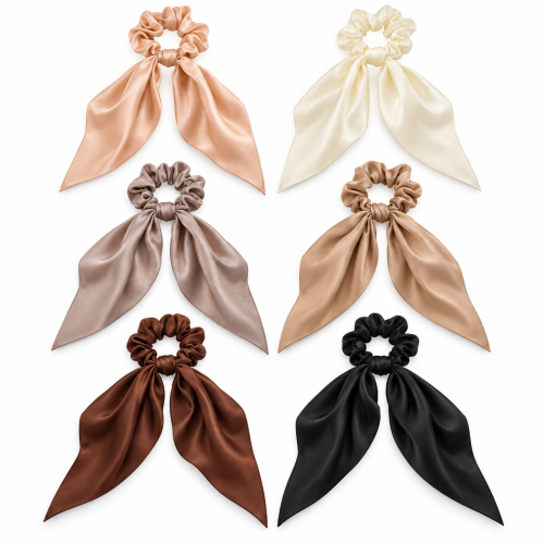 6 Packs Bow Silk