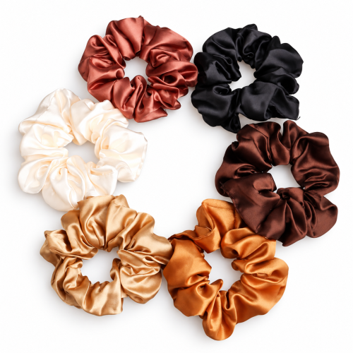 6 Pieces Hair Scrunchies