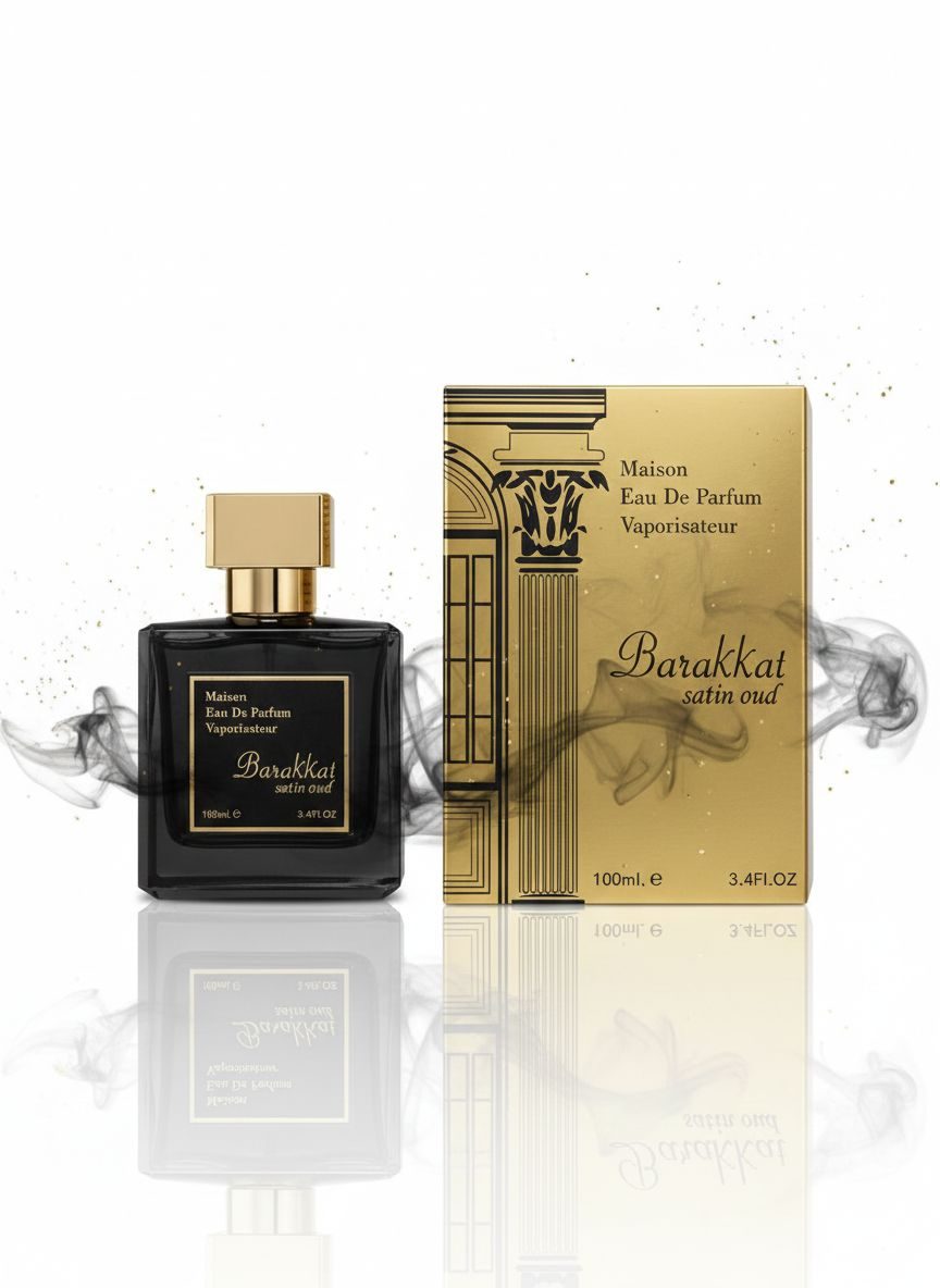 Barakkat Black Satin Oud