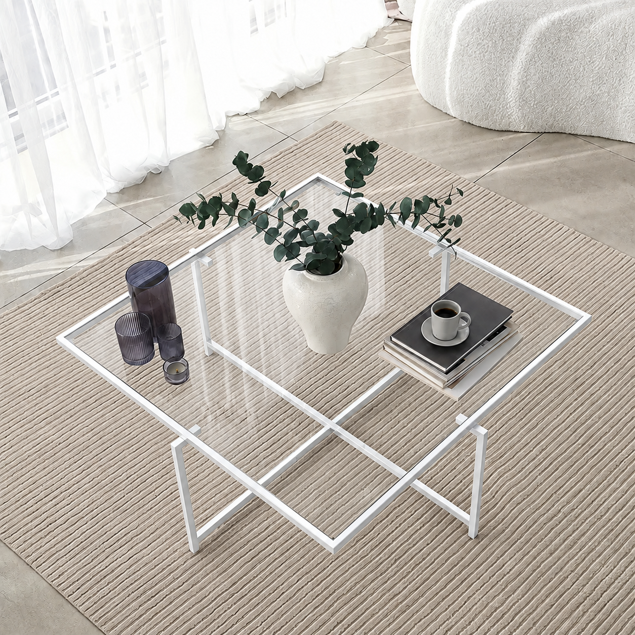 White Table
