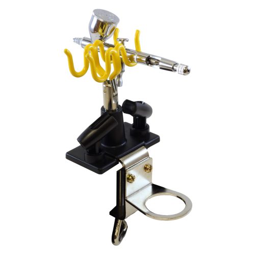 MAC AFRIC Universal Clamp-On Airbrush Holder – 4 Airbrush Capacity