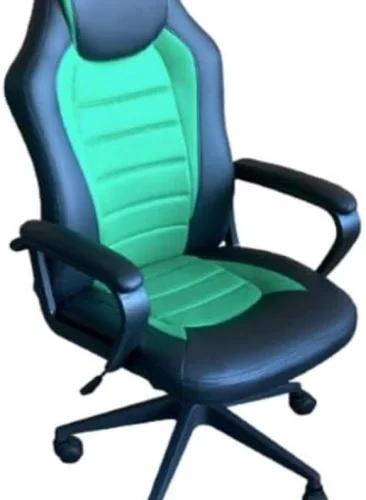 REX M 8609 Green gaming chair Office Adjustable Arm Chair – Green blue