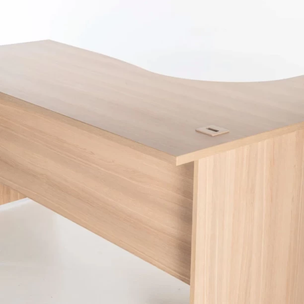 VIVIDITTO DF0523 Office Table – OAK - Image 2