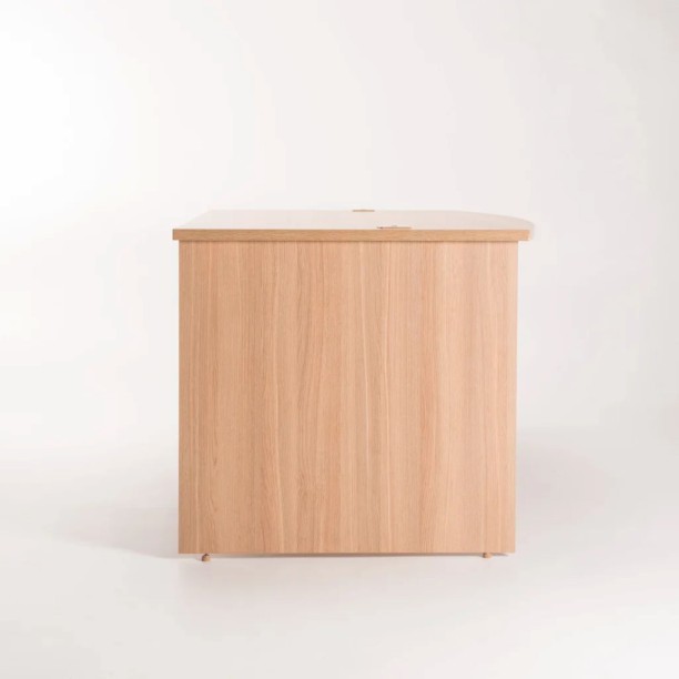VIVIDITTO DF0520 Office Table – OAK - Image 3