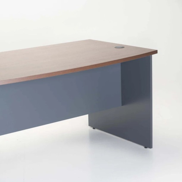 Millennials 180cm Desk - Walnut 1489200503251 Multipurpose Table – Brown - Image 4