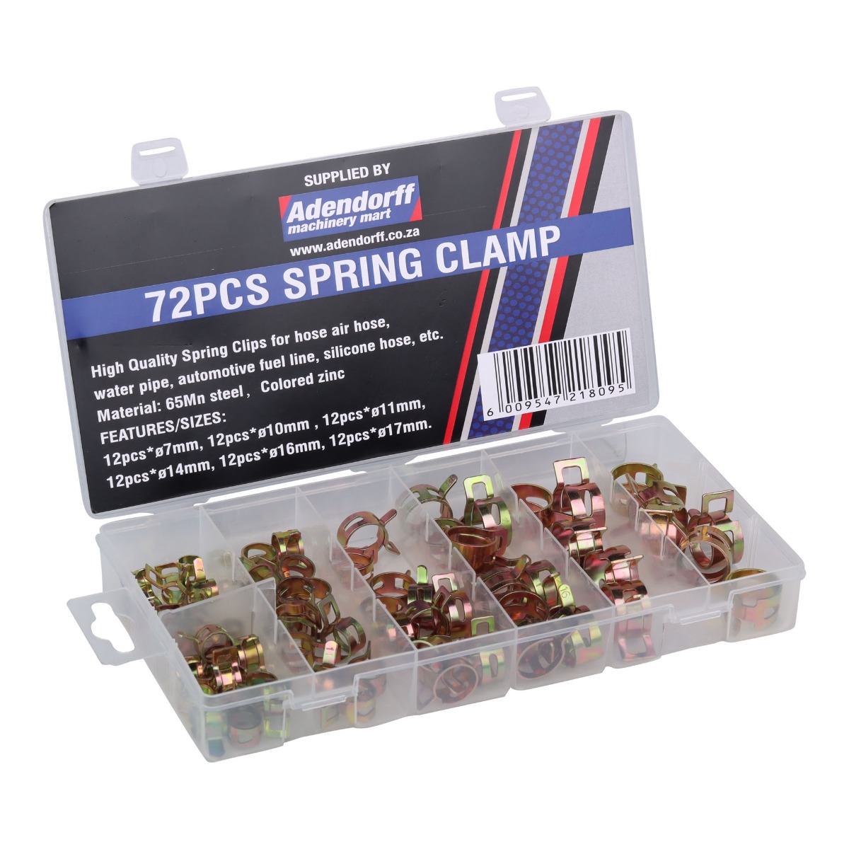 MAC AFRIC 72pcs High-Quality Spring Clamp Set