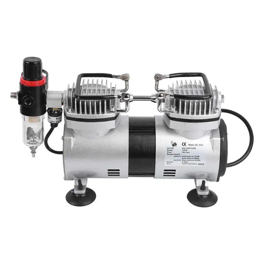 MAC AFRIC Dual Cylinder Mini Oil Free Compressor Oil Free Compressors - Image 4