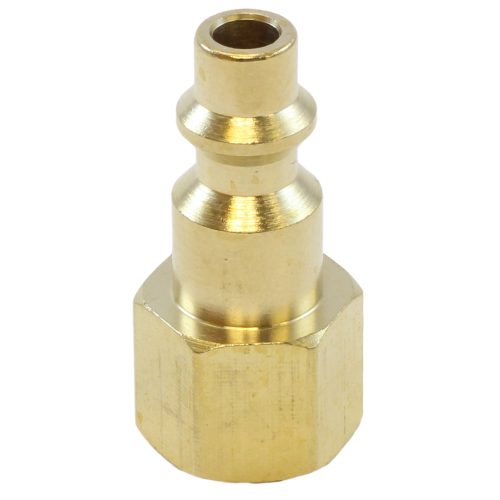 MAC AFRIC Brass Male Quick-Connect Plug to 1/4 in Female Thread – 12 bar