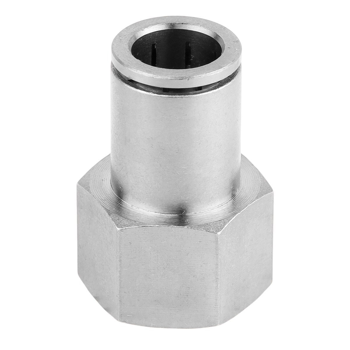 MPCF12-04 12 mm x 1/2" F Metal PU Straight