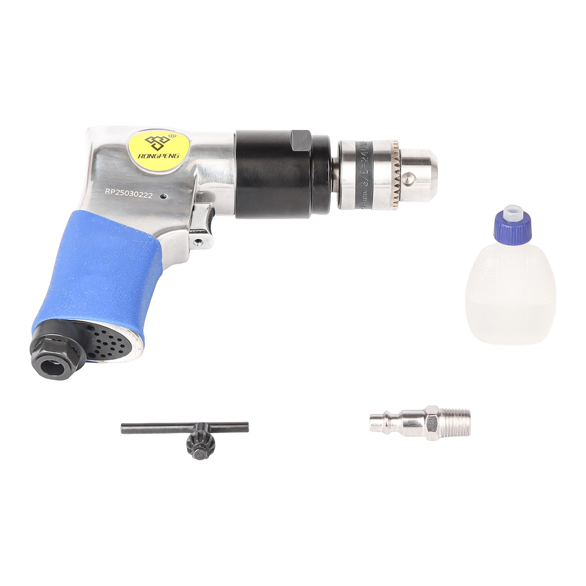 RONGPENG Pneumatic Reversible Air Drill 3/8" (10mm) - Image 3