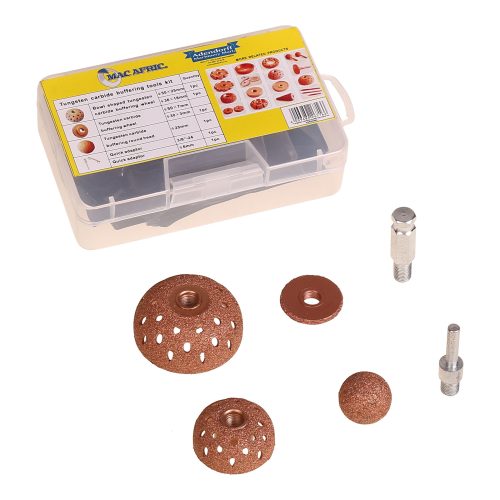 MAC AFRIC Tungsten Carbide Tyre Buffing Tool Set for AGRIND002