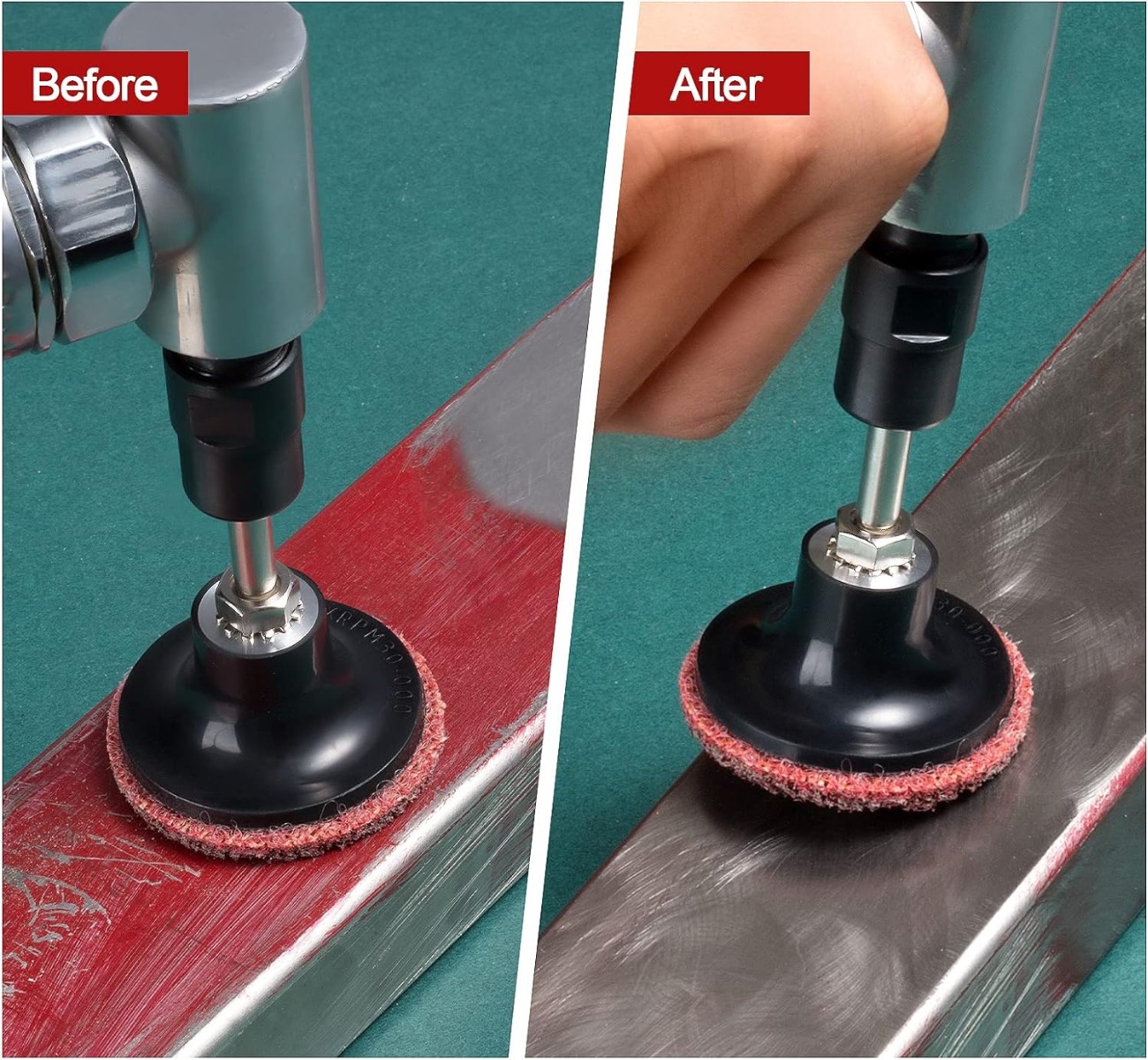 MAC AFRIC 20 000 rpm Angle Air Die Grinder Kit with Sanding Pad & Grinding Stones - Image 2
