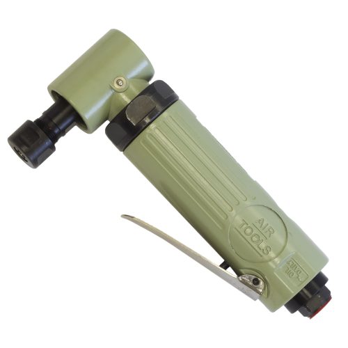 MAC AFRIC Heavy Duty Angle Air Die Grinder with 10 Grinding Stones – 6 mm