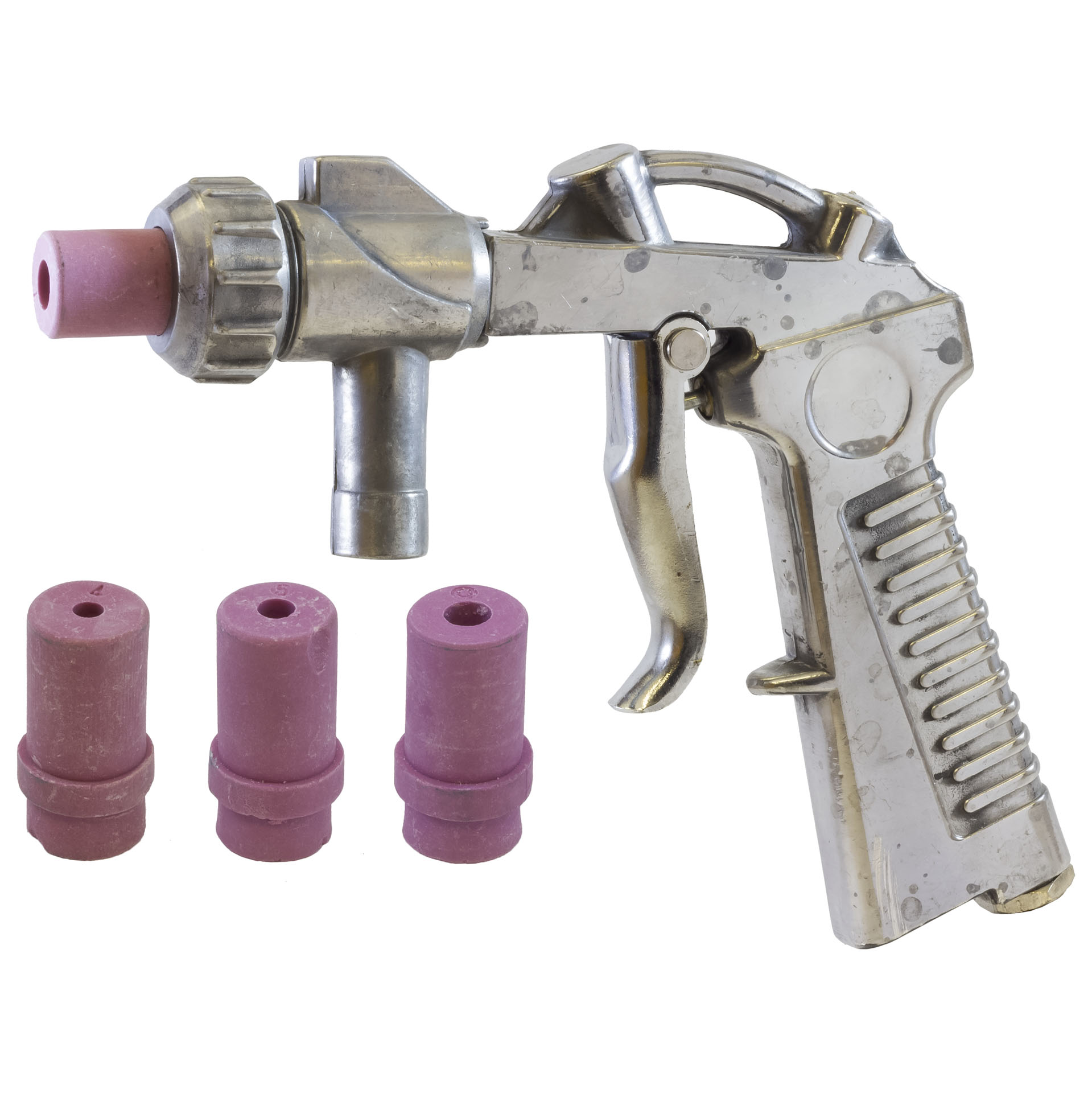 MAC AFRIC Sand Blast Gun with Ceramic Nozzles Sand Blasting Tips