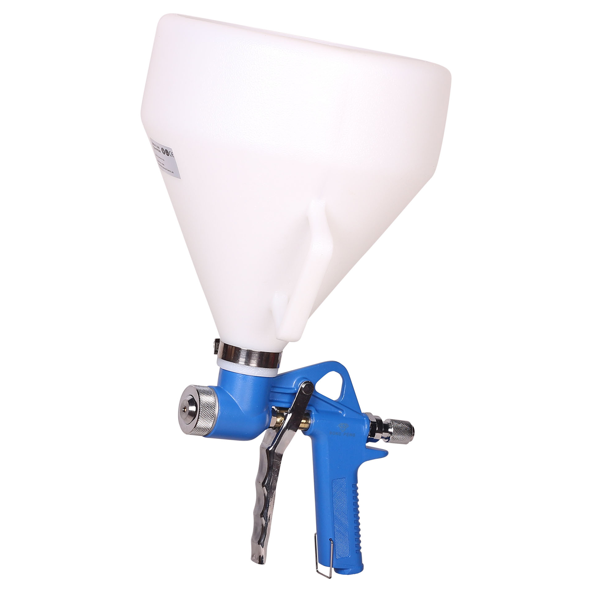 RONGPENG 5 L Gravity Feed Air Hopper Spray Gun – 4.5 / 6 / 8 mm