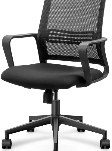 deli 4501 Office Arm Chair – Black