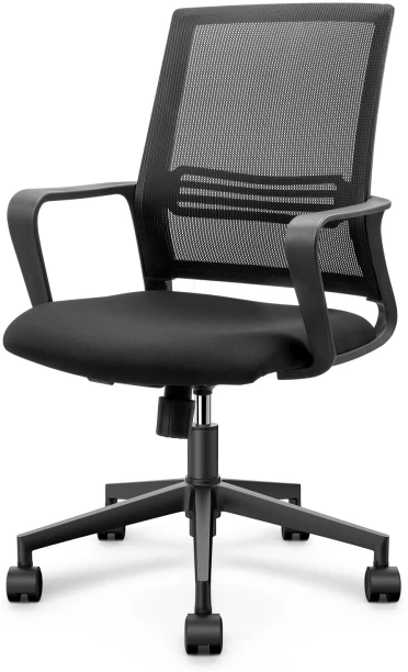 deli 4501 Office Arm Chair – Black