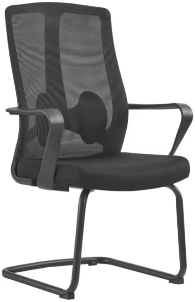 Amika Aurora Mount Office Visitor Chair – Black