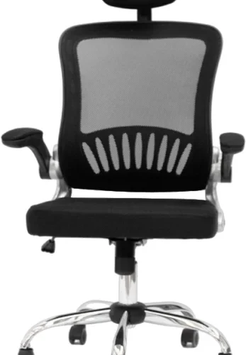 Amika Aurora Charlee Office Conference Chair – Black