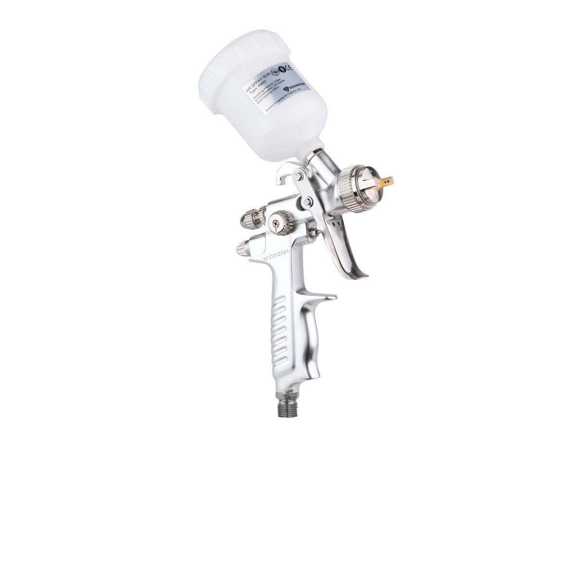 RONGPENG Professional HVLP Gravity Feed Touch - Up Spray Gun - Image 2