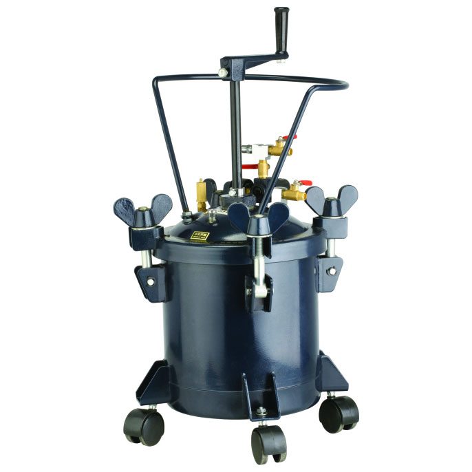 MAC AFRIC 10 L Paint Spray Pot with Manual Agitator and Inner Bucket